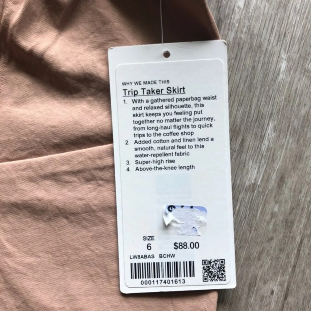 Lululemon Trip Taker Skirt - Beech Wood - Picture 9 of 13